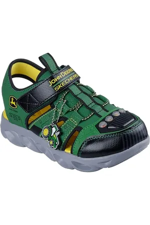 Skechers Hypno-Splash, Sandali da Pescatore, Green, 33 EU