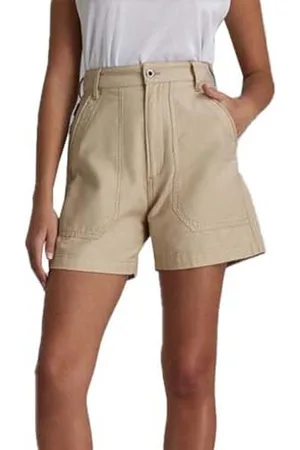 G-Star Donna 3D Fatigue Shorts, (westpoint khaki D21101-C960-C531), 33