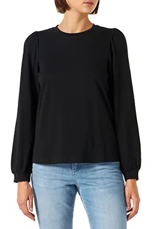 VERO MODA Vmkerry LS O-Neck Top VMA Noos T-Shirt, , S Donna
