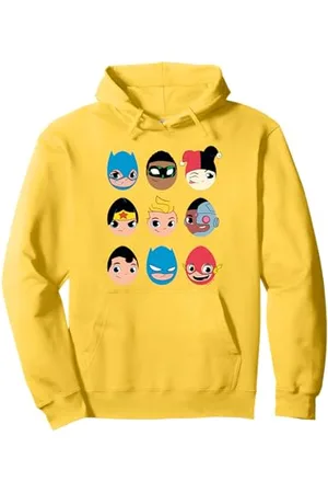 DC Comics Originals DC Super Friends Easter Egg Heads Felpa con Cappuccio