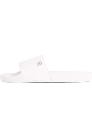Tommy Hilfiger Donna Scarpe da Mare Monogram Eleganti, Beige (Ancient White), 39