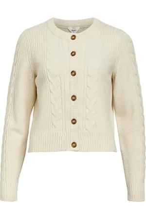 Object Objdoris Re L/S Knit Cardigan Noos Maglione, , M Donna