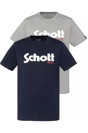 Schott NYC Tspklogo T-Shirt, , L Uomo
