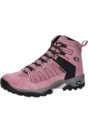 BRUTTING Mount Pinos High, Stivali da Trekking Unisex-Adulto, Rosa/Nero, 42 EU