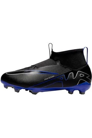 Nike JR Mercurial Superfly 9 Academy Black/Chrome-Hyper Roya, Scarpe da Ginnastica, , 36.5 EU