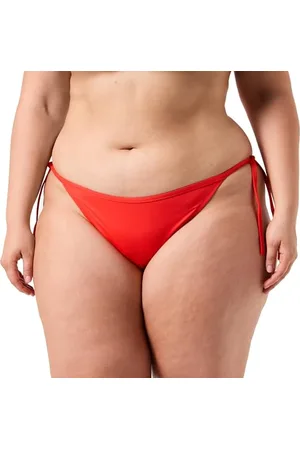 Tommy Hilfiger Donna Slip Bikini Allacciatura Laterale Sportivo, (Hot Heat), XL
