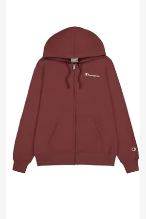 Champion Full Zip Hoodie Sweatshirt Felpa con Cappuccio, , XS Donna
