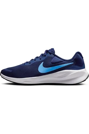 Nike Revolution 7, Sneaker Uomo, Blue Void/University Blue-White-Black, 45.5 EU