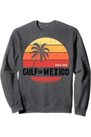 Gulf of Mexico Forever Retro Beach Tee Store Gulf of Mexico Since 1550 Retro Vintage Beach Gulf of Mexico Felpa