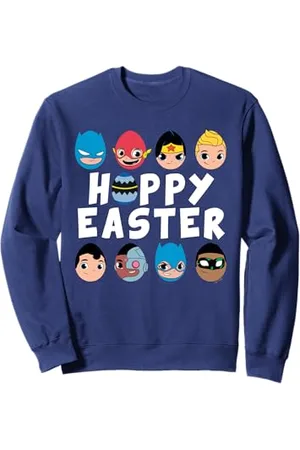 DC Comics Originals DC Super Friends Hoppy Easter Character Eggs Felpa