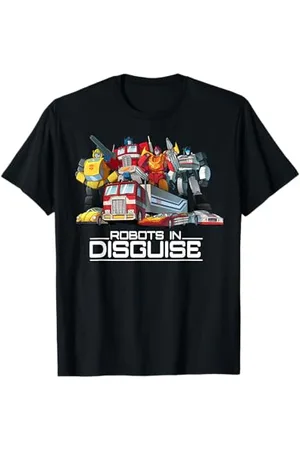 TRANSFORMERS Group Shots Robots In Disguise Maglietta