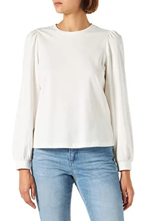 VERO MODA Vmkerry LS O-Neck Top VMA Noos T-Shirt, , M Donna