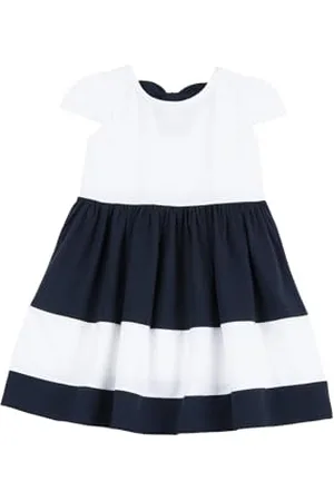 chicco Vestito Elegante Bambina, a Maniche Corte, Ideale per Eventi, Feste o Altre Occasioni, Designed in Italy, Abbigliamento Bambina