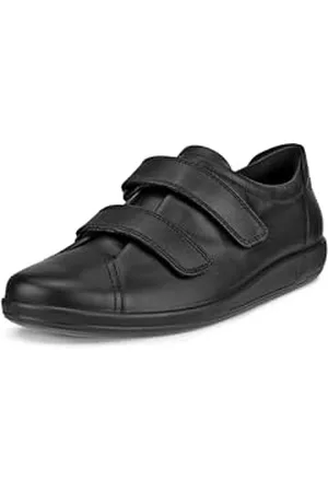 Ecco Soft 2, Sneakers, Donna, Nero (Black With Black Sole), 40 EU