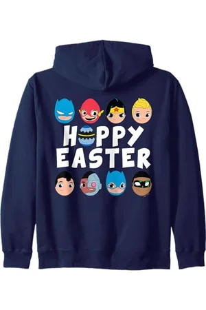 DC Comics Originals DC Super Friends Hoppy Easter Character Eggs Felpa con Cappuccio