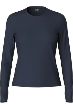 Pieces® Pcmara LS Tee Noos BC Maglietta a Maniche Lunghe, , M Donna