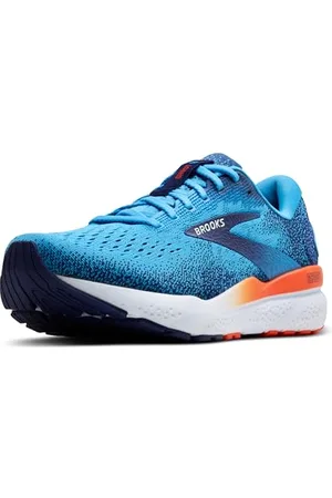 Brooks Ghost 16, Sneaker Uomo, Bonnie Blue Blue Nastro Arancione, 46.5 EU