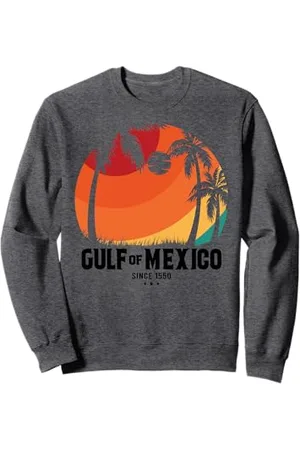 Gulf of Mexico Forever Retro Beach Tee Store Gulf of Mexico Since 1550 Retro Vintage Beach Gulf of Mexico Felpa