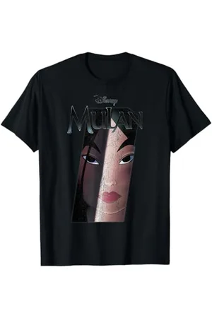 Disney Mulan Movie Poster Style Sword Mirror Maglietta