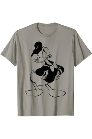 Disney Donald Duck Pose With Attitude Outline Maglietta
