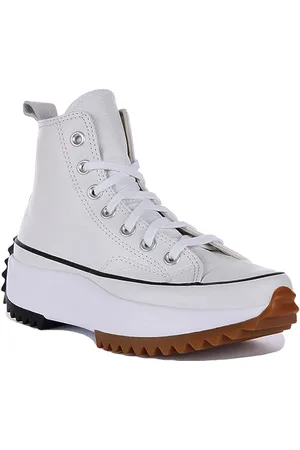 Converse Run Star Hike Platform FOUNDATIONAL Leather, Sneaker Uomo, 38 EU