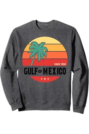 Gulf of Mexico Forever Retro Beach Tee Store Gulf of Mexico Since 1550 Retro Vintage Beach Gulf of Mexico Felpa