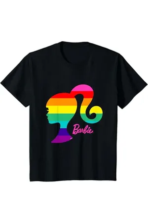 Barbie Bambino Maglietta Per Ragazze, Ufficiale, Multicolori Maglietta