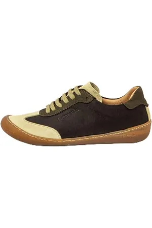 El Naturalista N5766 PAWIKAN, Scarpe da Ginnastica Basse Unisex-Adulto, Black-Lime, 36 EU Larga