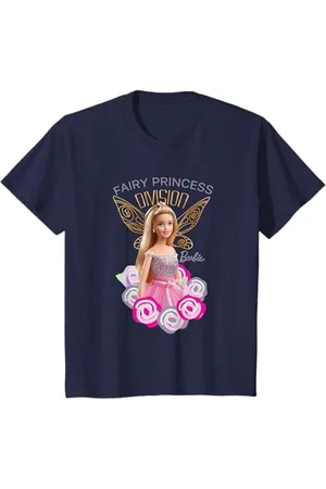 Barbie Bambino T-Shirt Ragazza Fiori Torta Taglie + Colori Maglietta
