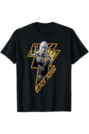 DC Comics Originals Black Adam Lightning Bolt Maglietta