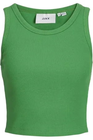 JJXX Jxfallon STR SL Rib Top Jrs Noos, , S Donna