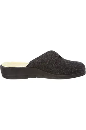Fischer Fischer Dora, Pantofole Donna, Nero (Anthrazit 205), 39 EU