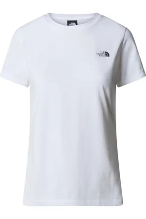 The North Face NF0A87NHFN4 W S/S Simple Dome Slim Tee T-Shirt Donna Taglia M