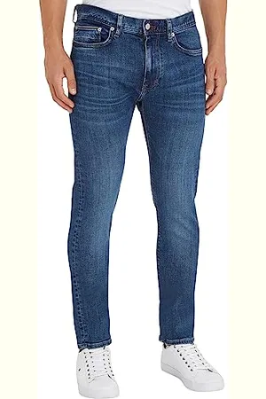 Tommy Hilfiger CORE SLIM BLEECKER OREGON IND MW0MW18279, Uomo, (Oregon Indigo), 31W / 34L
