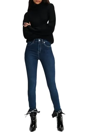 Karl Lagerfeld High Rise Skinny Denim Jeans, , 29W x 32L Donna