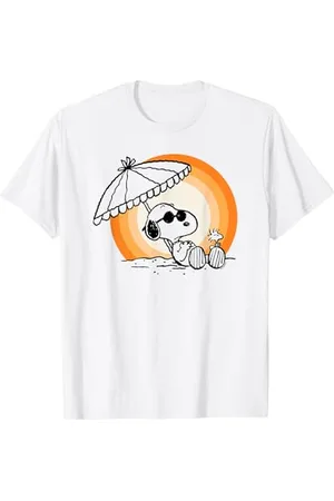Peanuts Arachidi - Snoopy Woodstock Tramonto Maglietta