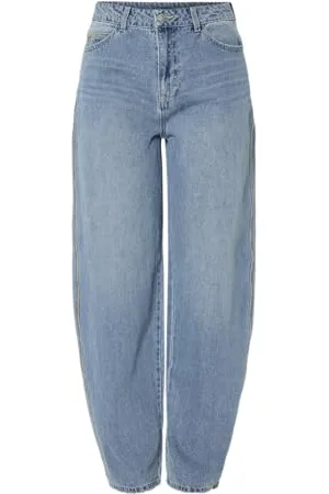 Pieces® Pcsissel HW Barrel Jeans, , 36 Donna