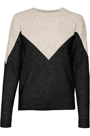 VERO MODA Vmplaza-Pullover Ga Boo Maglione Lavorato a Maglia, , S Donna