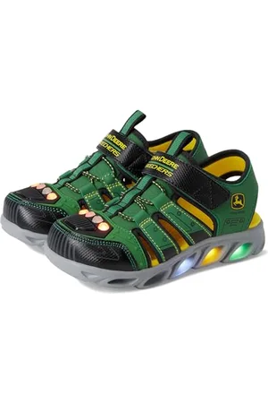 Skechers Hypno-Splash, Sandali da Pescatore, Green, 32 EU