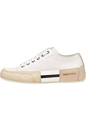 Candice Cooper Rock Patch S-Sneakers in Pelle Old e Pelle tamponata, 39/