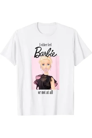 Barbie Maglietta Donna , Ufficiale, Sentirsi Come Maglietta