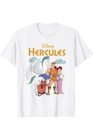 Disney Hercules Classic Group Shot Vintage Maglietta