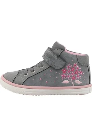 Lurchi 95L1013005, Scarpe da Ginnastica Bambina, Grey, 26 EU