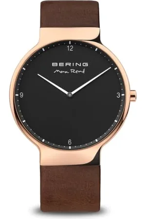 Bering Orologio Analogico al Quarzo Uomo con Cinturino in Acciaio Inossidabile 15540-562