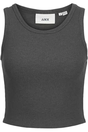 JJXX Jxfallon STR SL Rib Top Jrs Noos Canotta, , S Donna