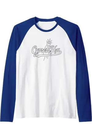 Cypress Hill Foglia di cipresso Hill Dodgers Maglia con Maniche Raglan