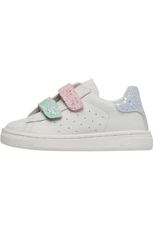 Naturino Sneaker in Pelle con Glitter, 24