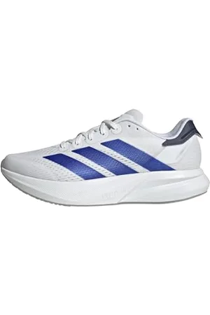 adidas Duramo Speed 2 Running Shoes, Scarpe da Corsa Uomo, Cloud White/Lucid Blue/Dark Blue, 41 1/3 EU
