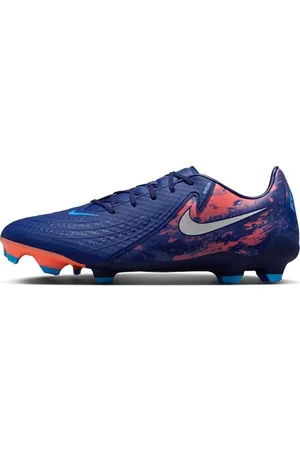 Nike Phantom GX II Academy FG/MG EH, Sneaker Uomo, Blue Void/Chrome, 42.5 EU