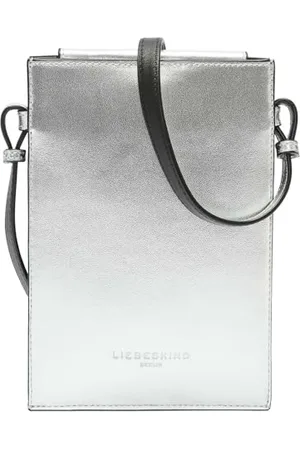 liebeskind Mobile Pouch Hilla Silver, Borsa a Mano Donna